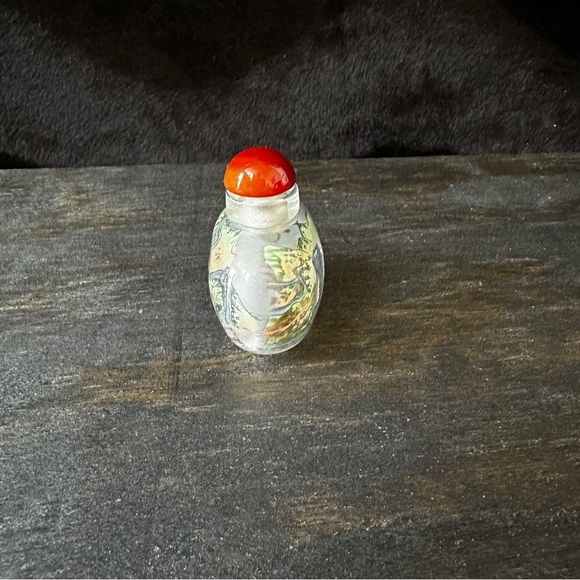 Chinese Snuff Bottle | Inside Hand Painting | Great Wall - Picture 3 of 10